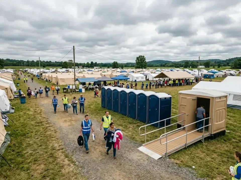 disaster-relief-camp-restrooms-010 — frequently asked questions, Dumpster & Portable Bathrooms Rental in Mount Carmel, OH